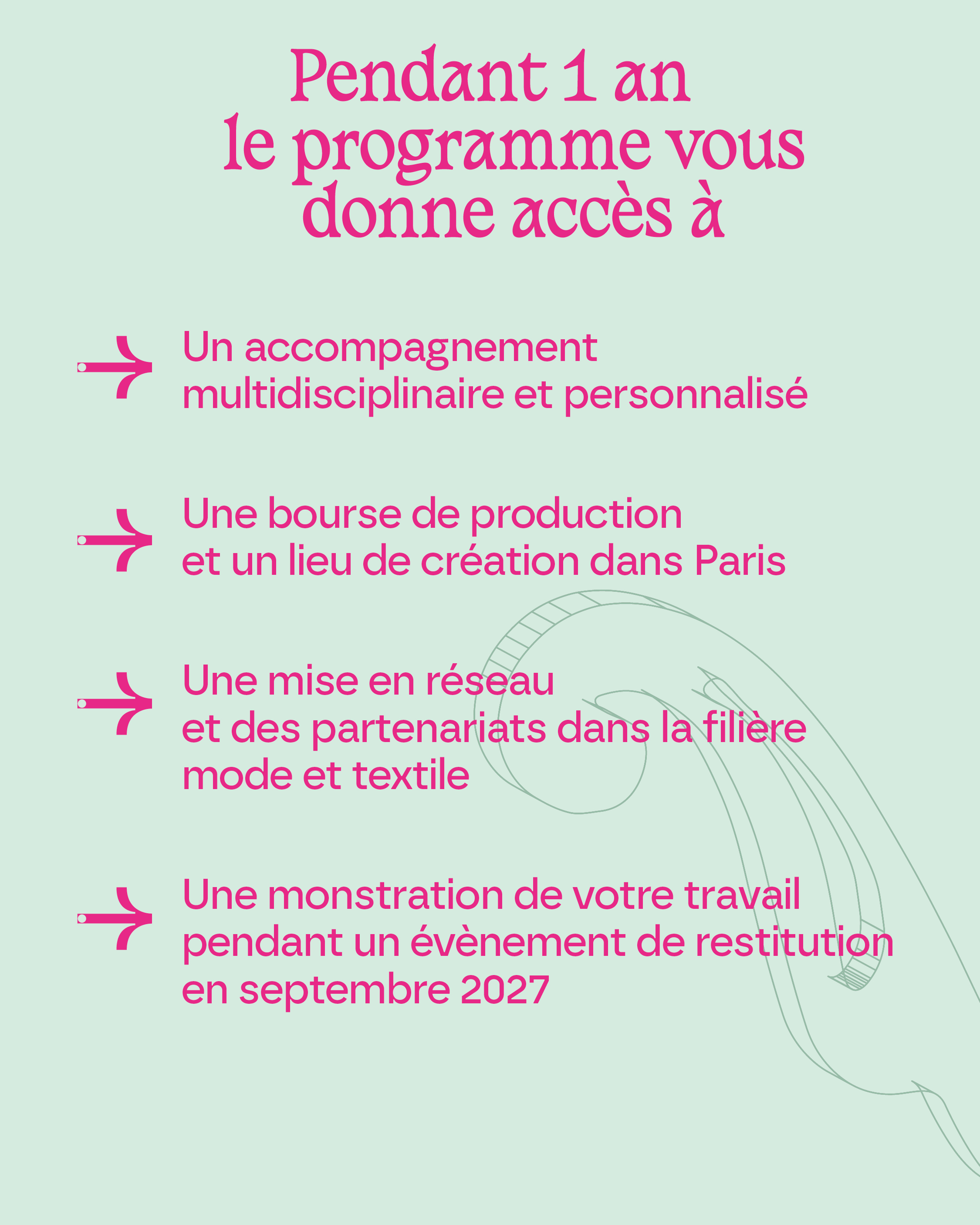 APPEL À CANDIDATURES TREMPLIN MODE ET TEXTILE