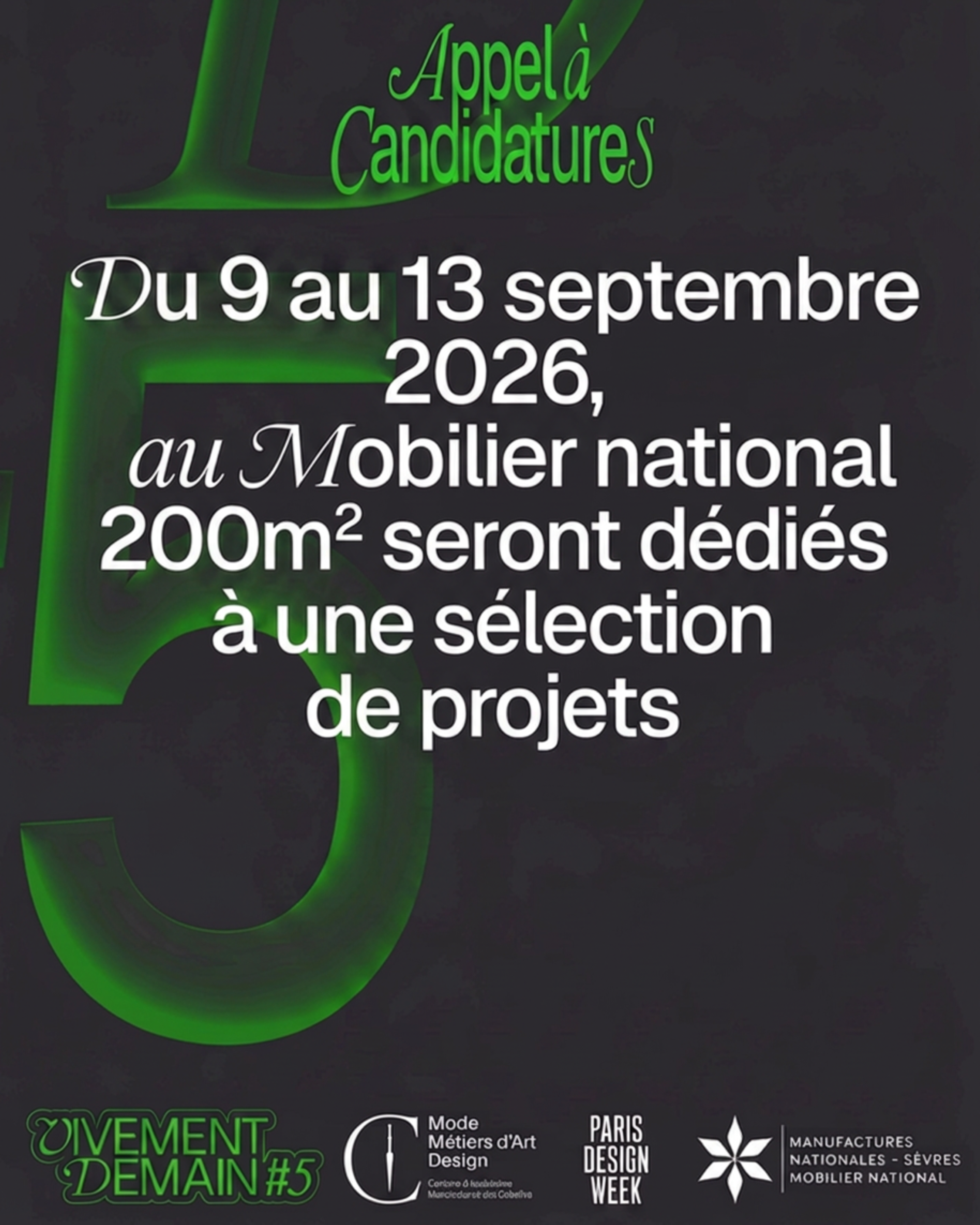 Appel à candidature Vivement demain #5