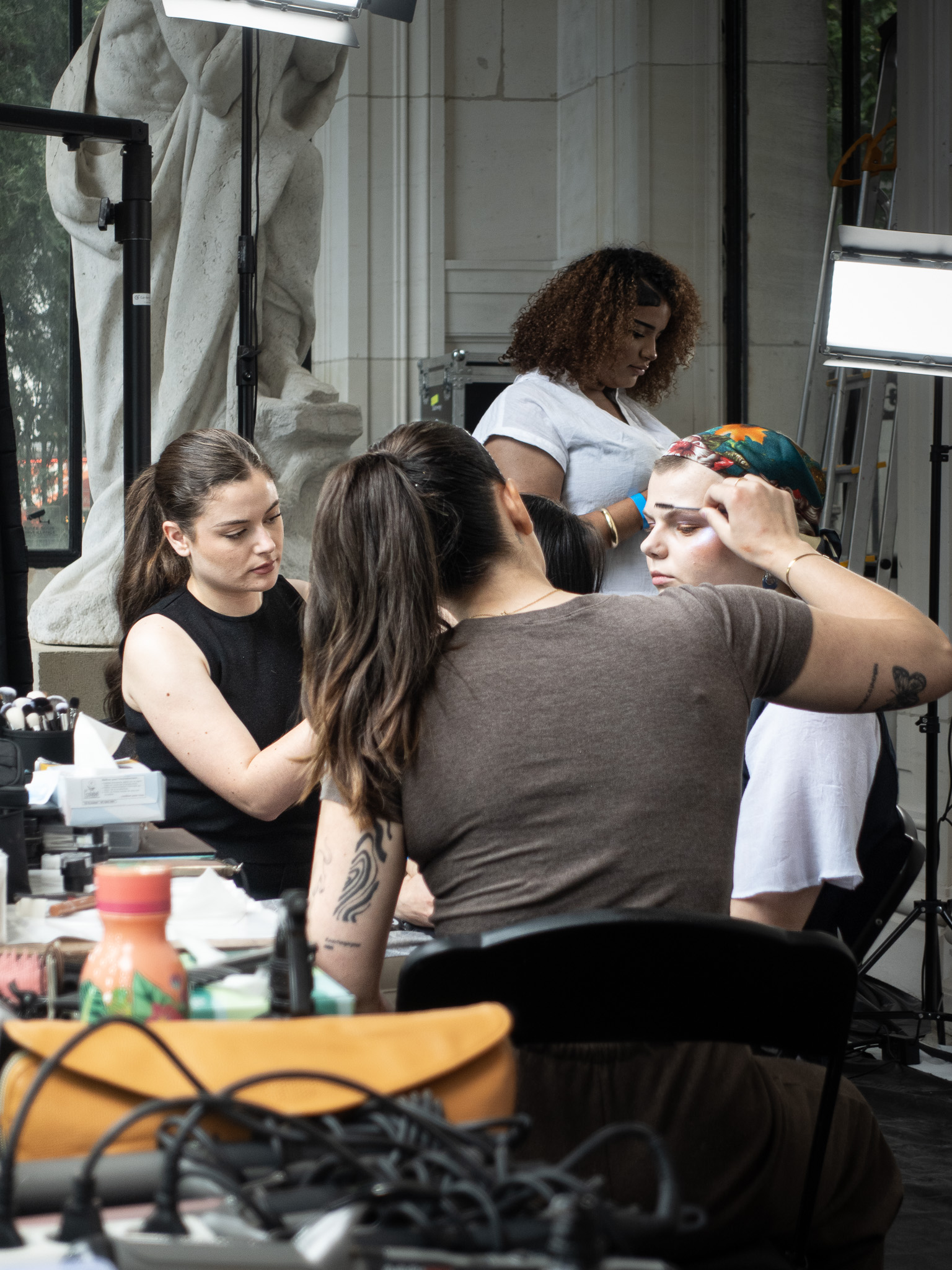Défilé des étudiant·e·s au Palais Galliera