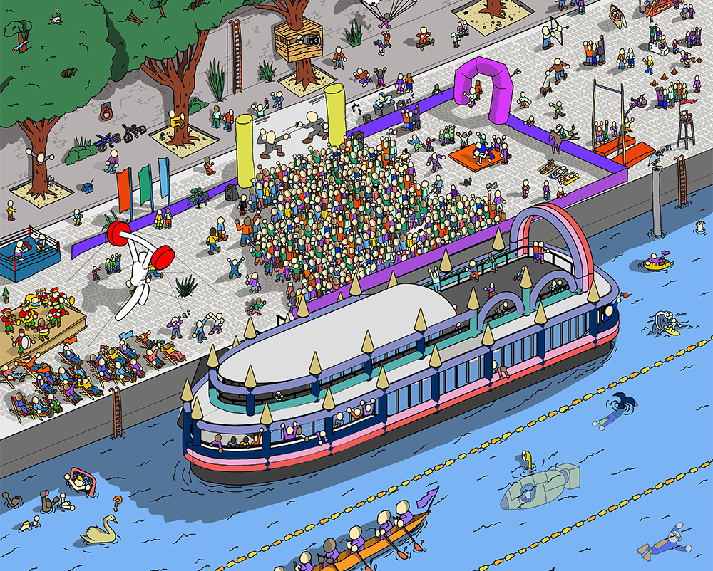 “PULSATION” sur la Barge du Crous