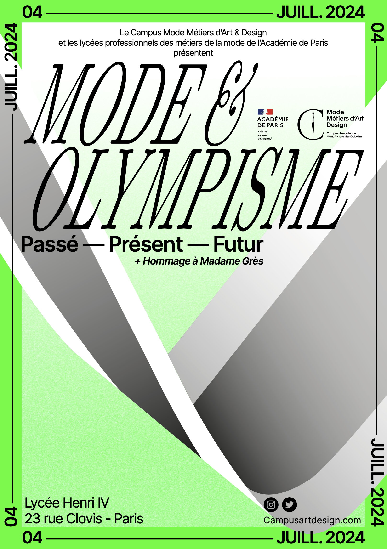 EXPOSITION “Mode & Olympisme”