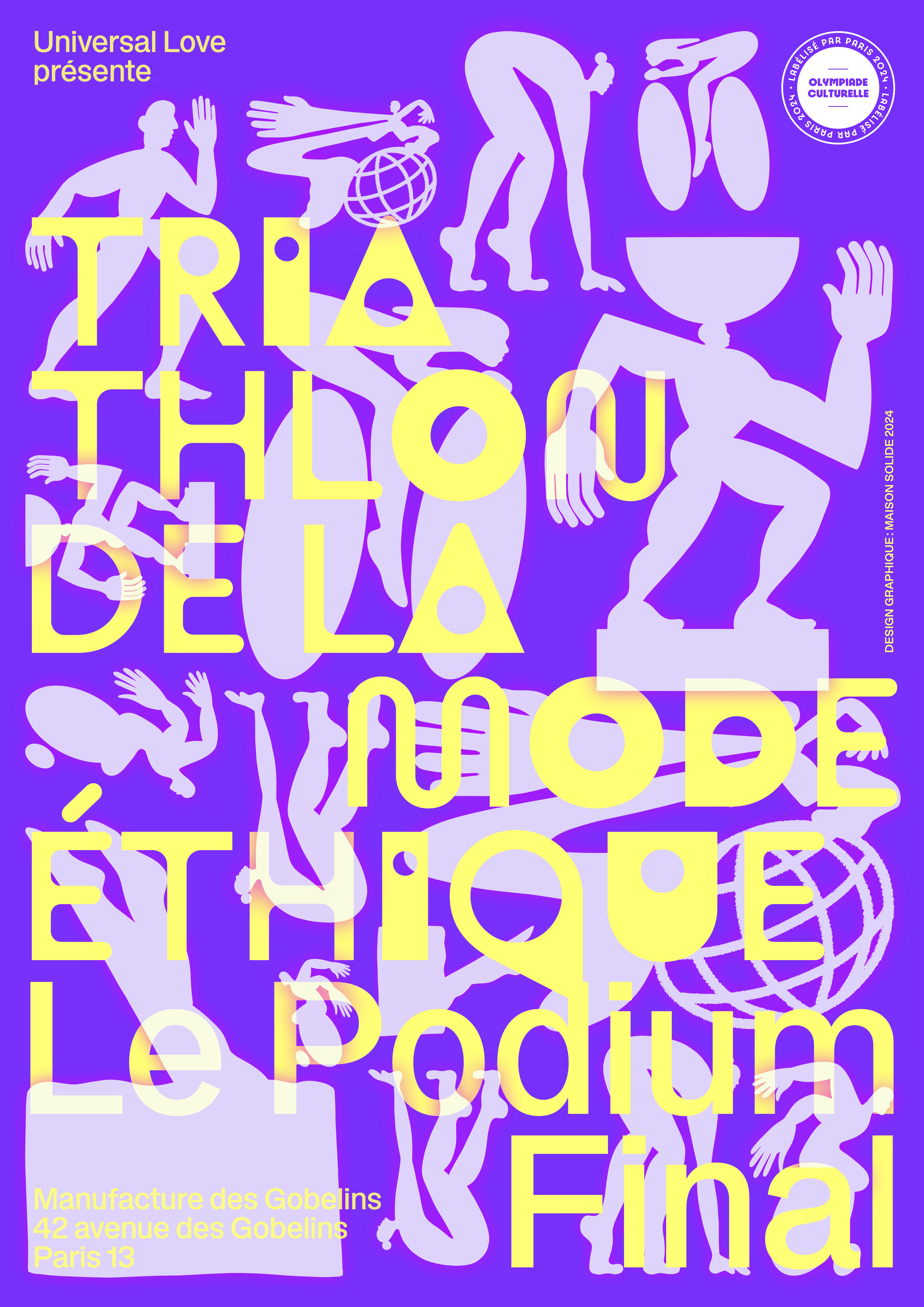 REMISE DES MÉDAILLES DU TRIATHLON DE LA MODE ÉTHIQUE*