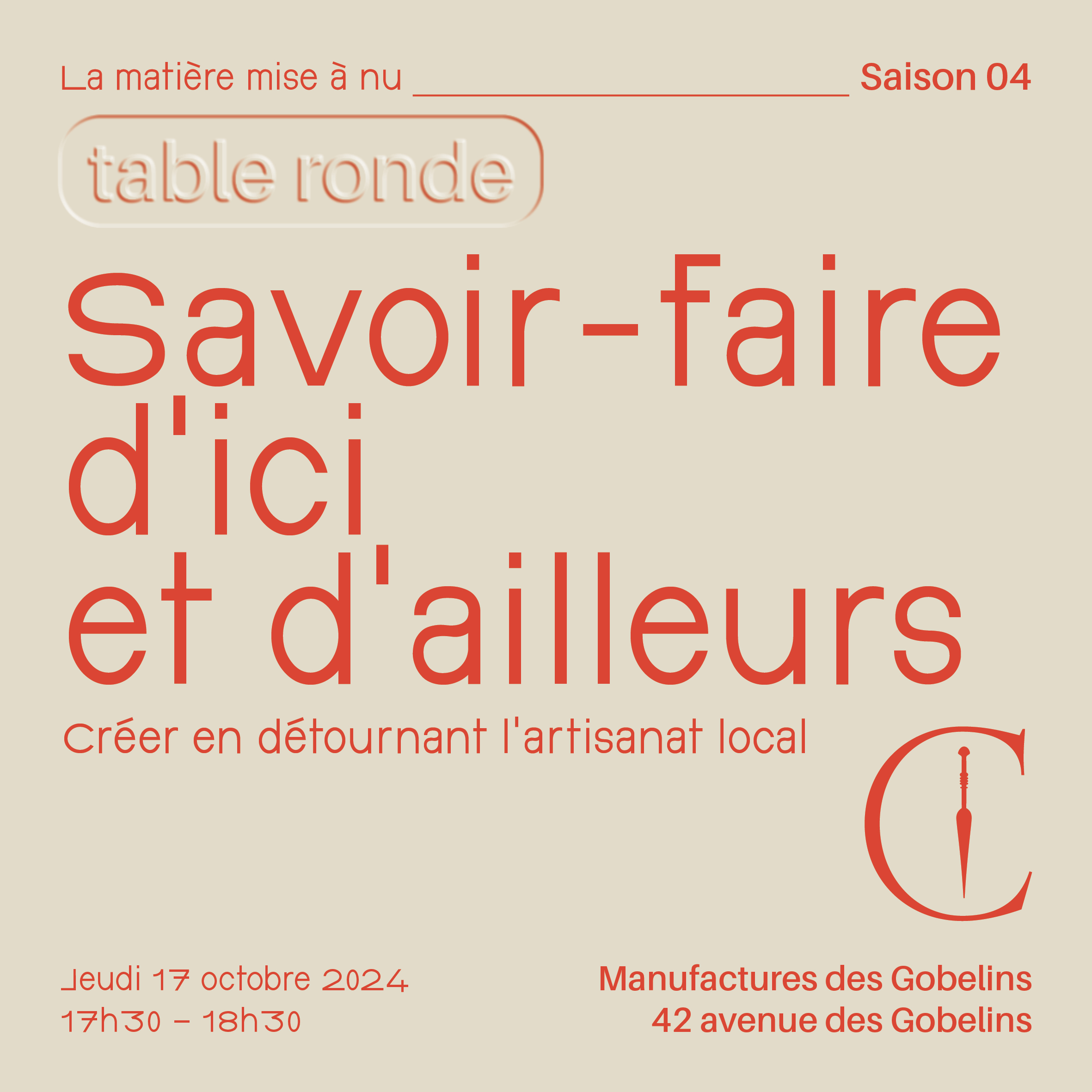 La matière mise à nu — Saison 4 : Savoir-faire d'ici et d'ailleurs