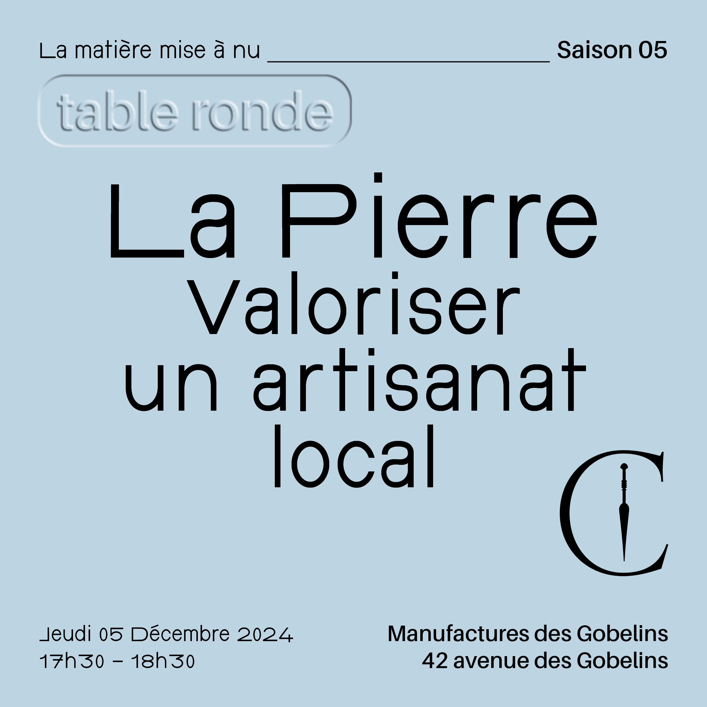 LA MATIÈRE MISE À NU — SAISON 5 : La pierre, valoriser un artisanat local